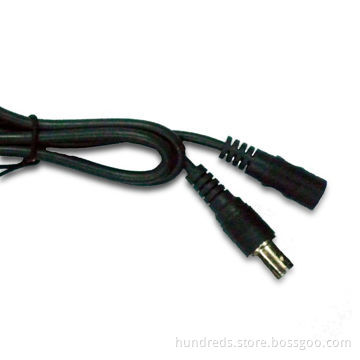 Waterproof CCTV Camera Cable with 600mm Length and PVC Molding Material